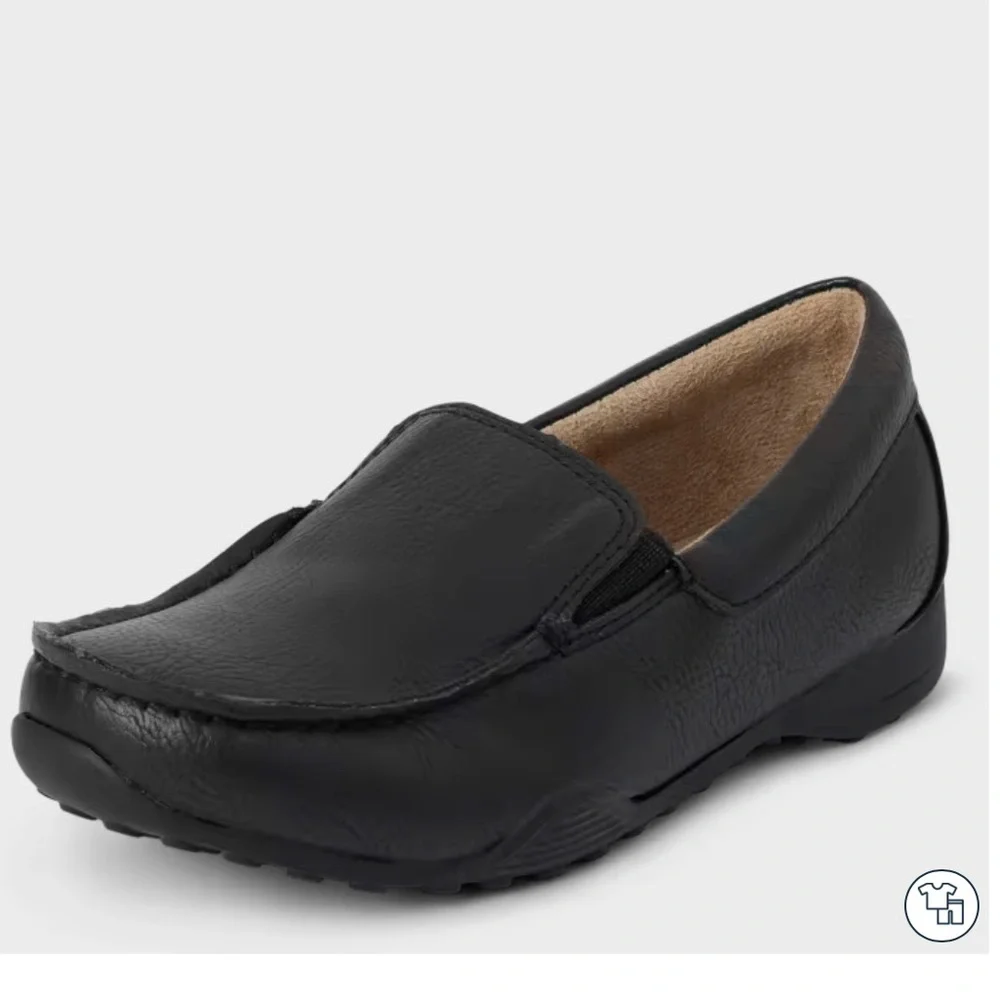 Children’s Place Black Slip On Loafers